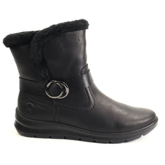 Rieker Ghete dama piele naturala Z0081 00 negru ID5819-NG