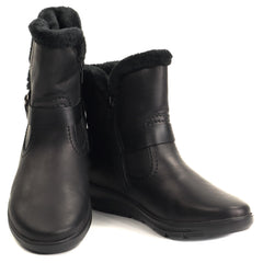 Rieker Ghete dama piele naturala Z0081 00 negru ID5819-NG