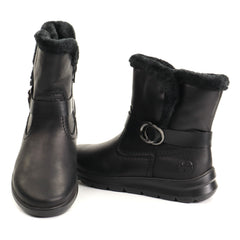 Rieker Ghete dama piele naturala Z0081 00 negru ID5819-NG