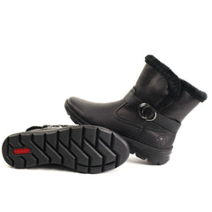 Rieker Ghete dama piele naturala Z0081 00 negru ID5819-NG