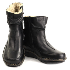 Rieker Ghete dama piele ecologica si piele naturala 73366 01 negru ID5821-NG