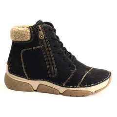 Rieker Ghete dama piele ecologica 45931 00 negru ID5822-NG