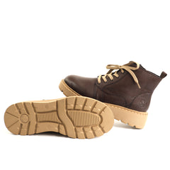 Rieker Ghete dama piele naturala 70405 25 maro ID5823-MARO