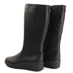 Rieker Cizme dama piele naturala si piele ecologica Y4470 01 negru ID5826-NG