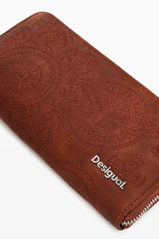 Desigual Portofel dama camel 24WAYP21 MD3612