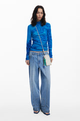 Desigual Geanta mica dama alb 25WAYP26 MD4234