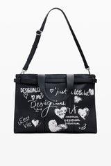 Desigual Geanta dama negru 25WAXPA5 MD4286