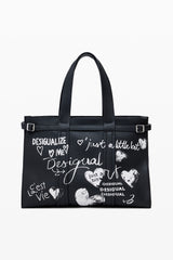 Desigual Geanta dama negru 25WAXPA5 MD4286