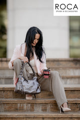 Desigual Geanta dama dark silver 25WAXPAS MD4294