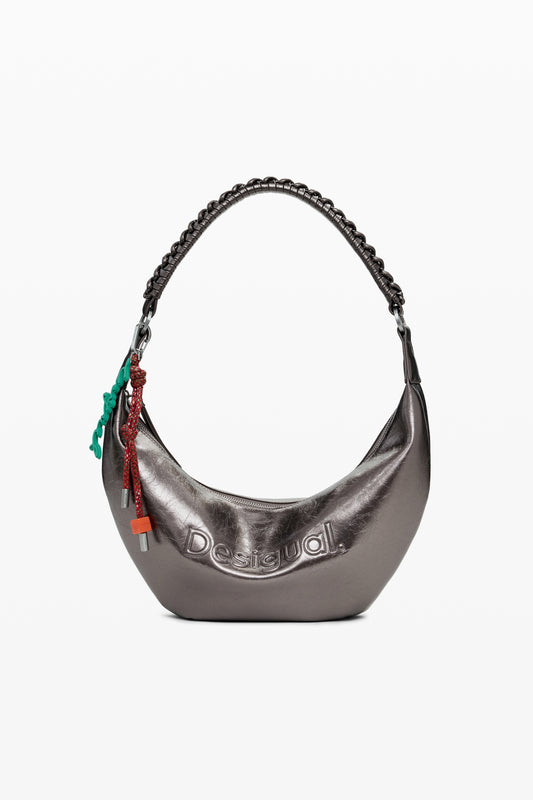 Desigual Geanta dama dark silver 25WAXPAU MD4302
