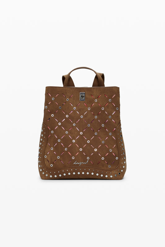 Desigual Rucsac dama camel 25WAKP31 MD4305