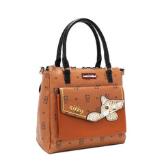 Nikky Geanta dama NK12818 NIKKY FINDSMEOW BROWN MD4459