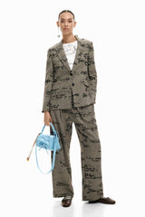 Desigual Geanta dama blue 26SAXPBO MD4621