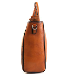 Sifino Geanta dama maro floral F8372 MD4717