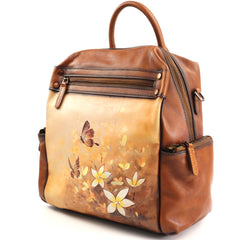 Sifino Geanta dama maro floral F8434 MD4726