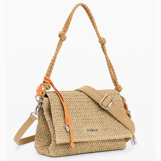 Desigual Geanta dama bej 26SAXO03 MD4735