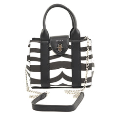 Epica Geanta Dama Alb Negru 1NYZ80020A 47 S MD4748