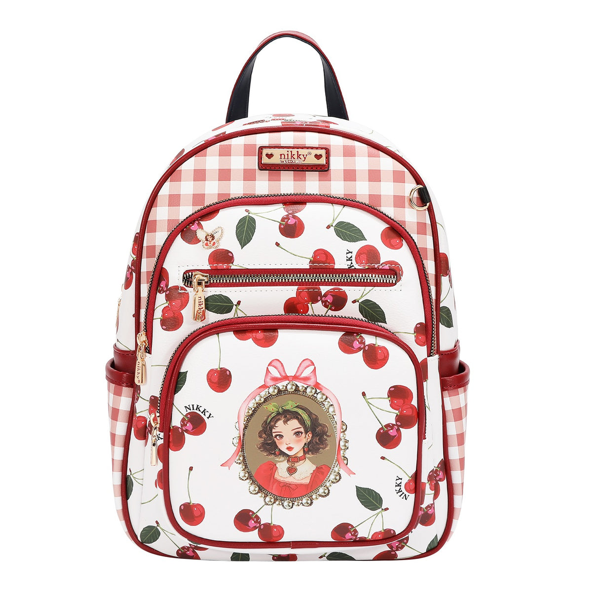 Nikky Rucsac dama CHERRY LIPS WHITE NK13159 MD4787