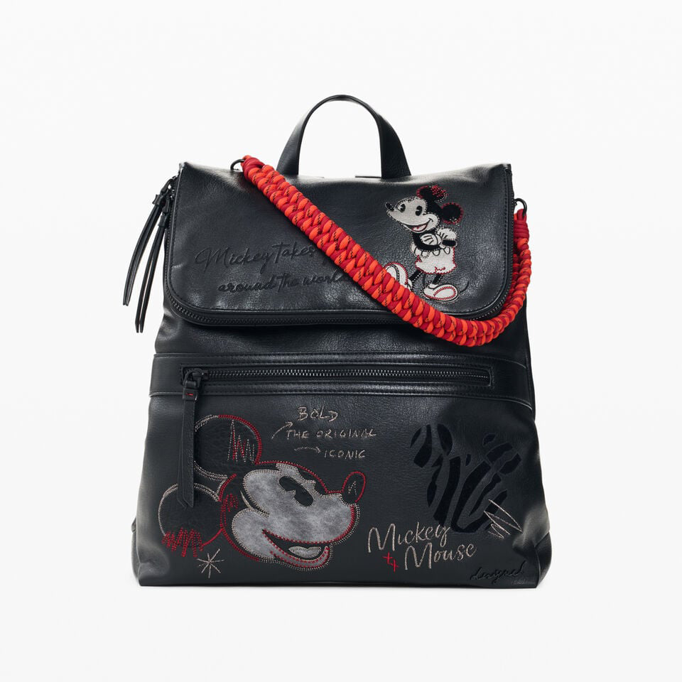 Desigual Rucsac dama Mickey negru 26WAKP07 MD5022