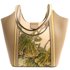 Feeling Geanta dama bej multicolor FEEL2 MD5049