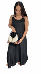 Feeling Geanta dama crem/negru pictata FEEL4 MD5051