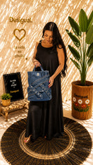 Desigual Rucsac dama denim 26WAKD09 MD5053