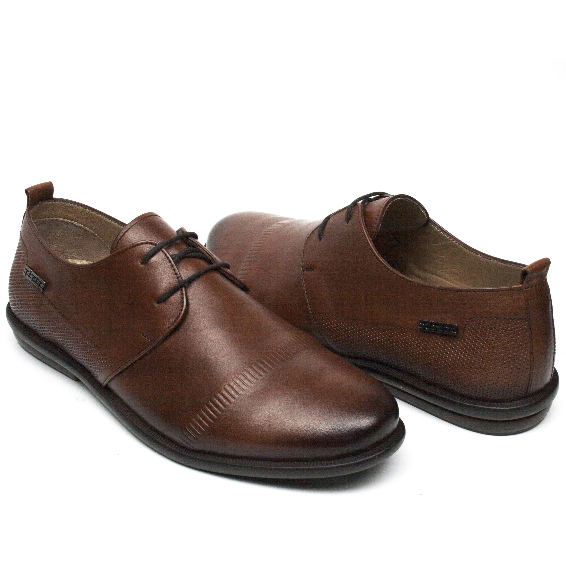 Gitanos pantofi barbati cognac IB0609-CGN