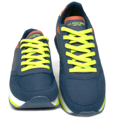 Polo Pantofi barbati sport NOBIL003 bleumarin+lime IB2162-BLM+LIME