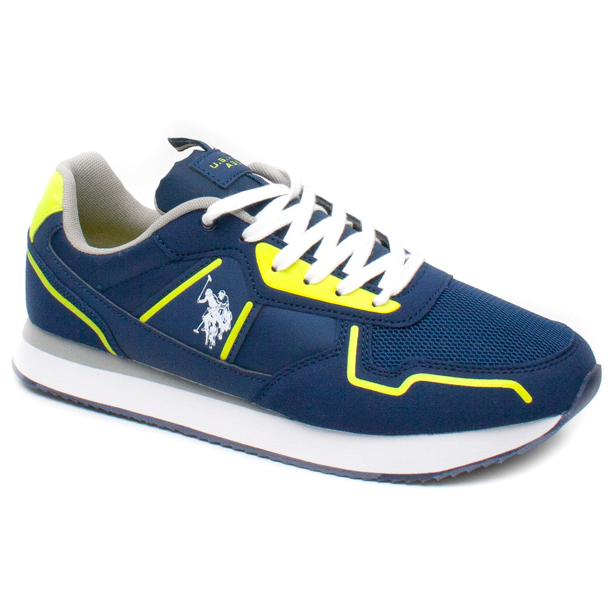 Polo Pantofi barbati sport NOBIL004M/2HT1 bleumarin+lime IB2259-BLM+LIME