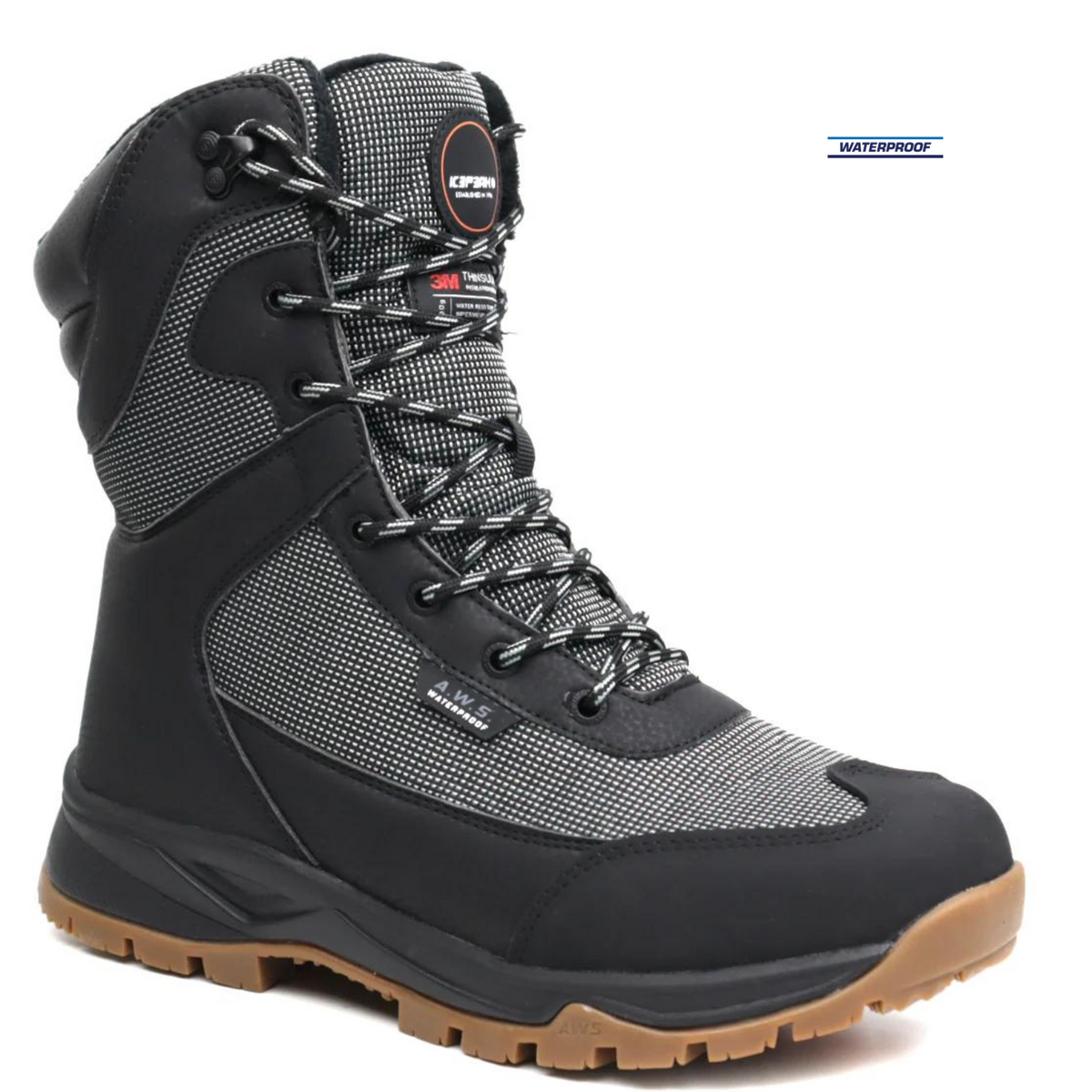 Icepeak Bocanci barbati Waterproof 78262 negru IB2344-NG