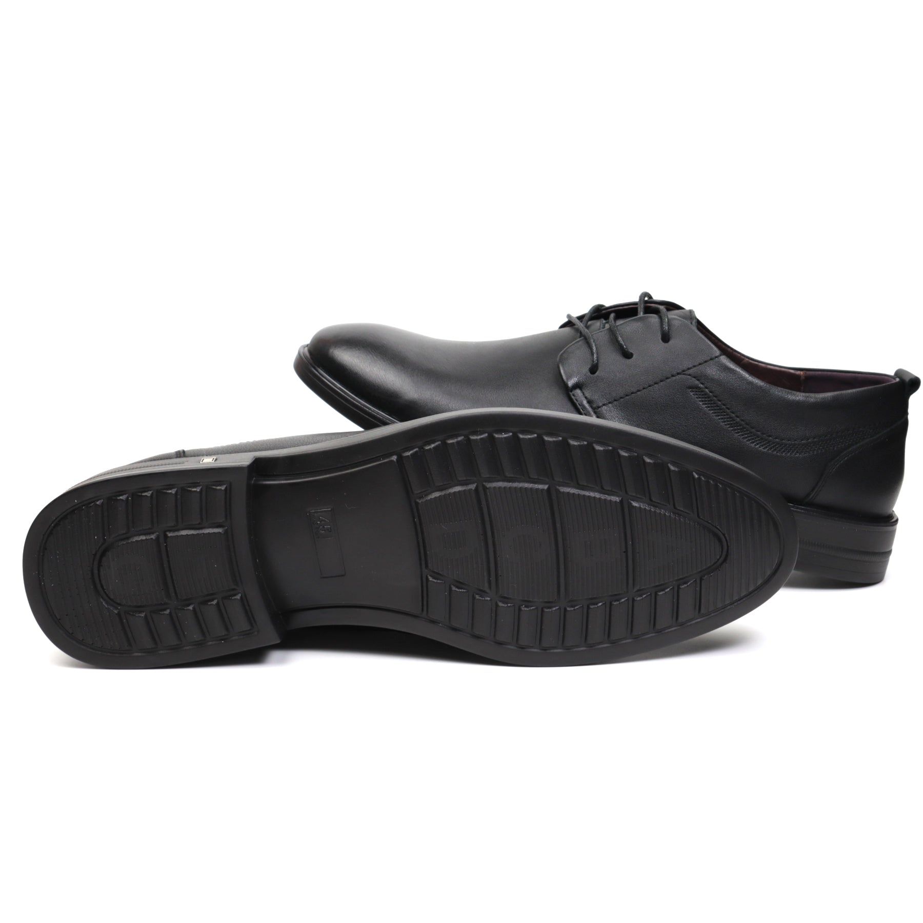 Mels Pantofi barbati 902006T negru IB2376-NG