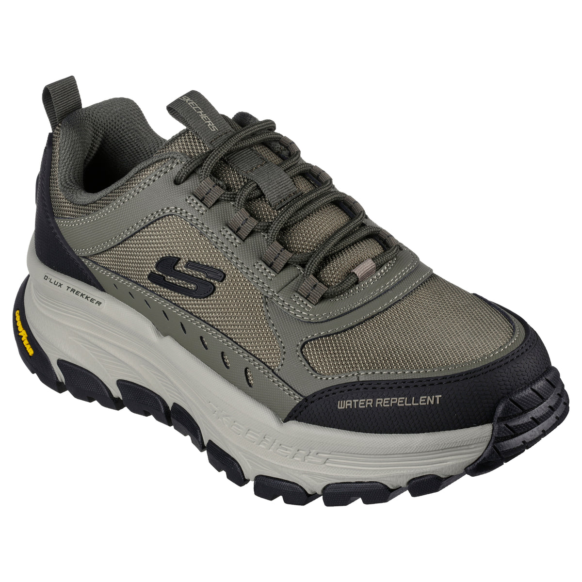 Skechers Pantofi barbati sport D'LUX TREKKER 237565 OLIVE/MULTICOLOR IB2415-OLMT