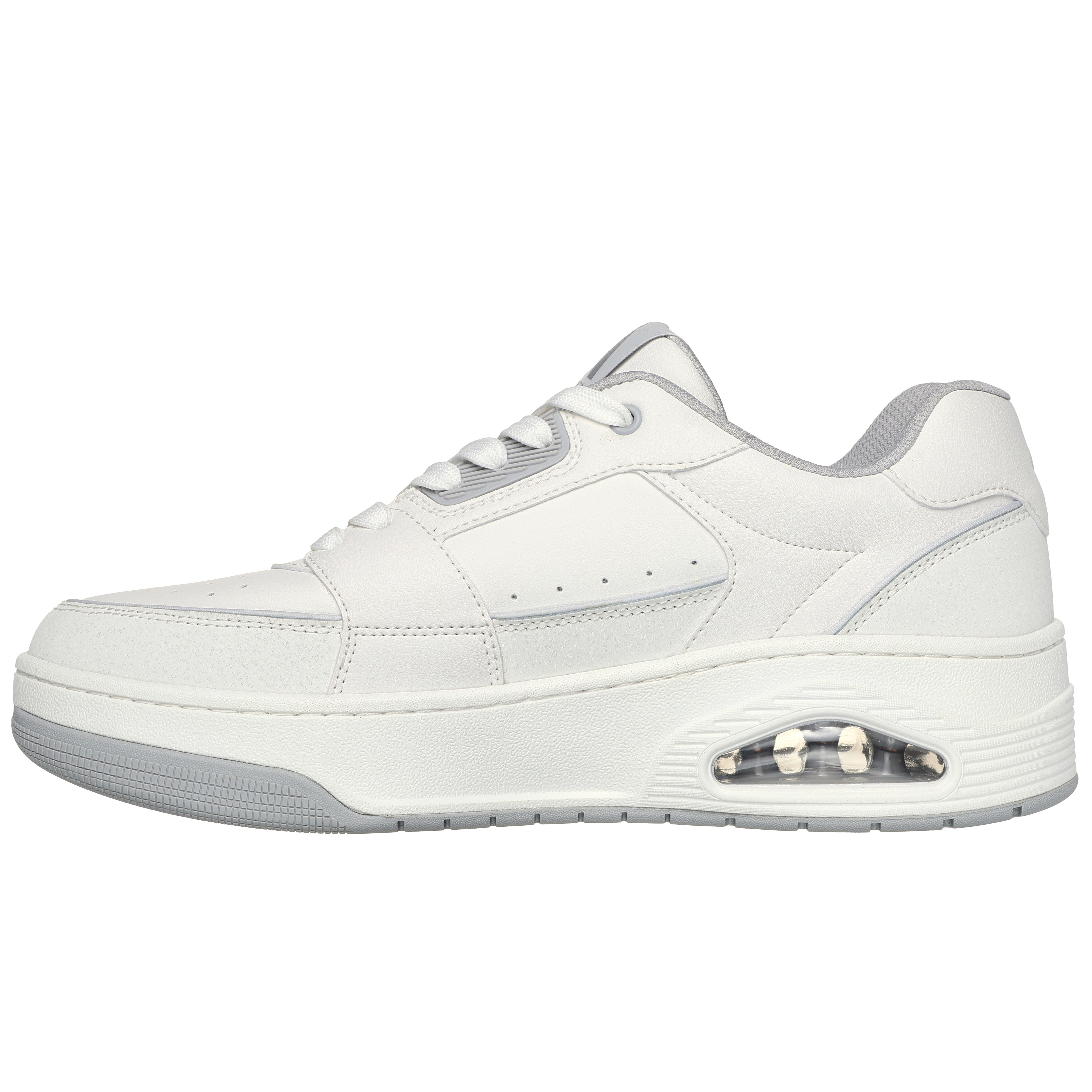 Skechers Pantofi barbati sport UNO COURT LOW POST 183140 WHITE IB2520-WHT