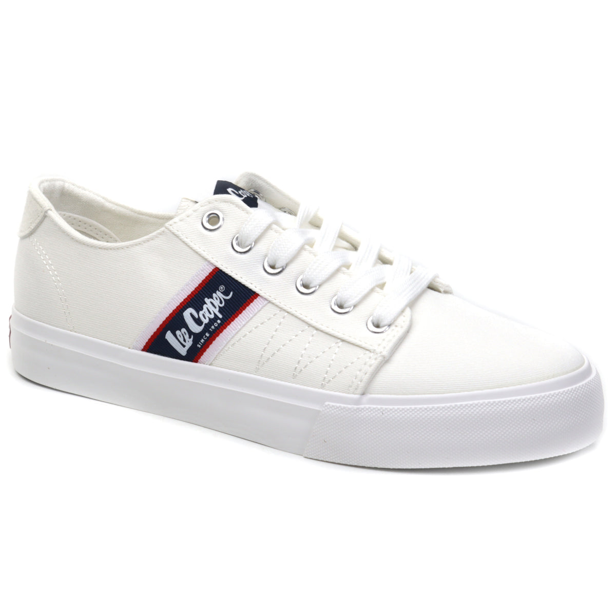 Lee Cooper Tenisi barbati LCW 24 02 2143M WHITE IB2531-WHT