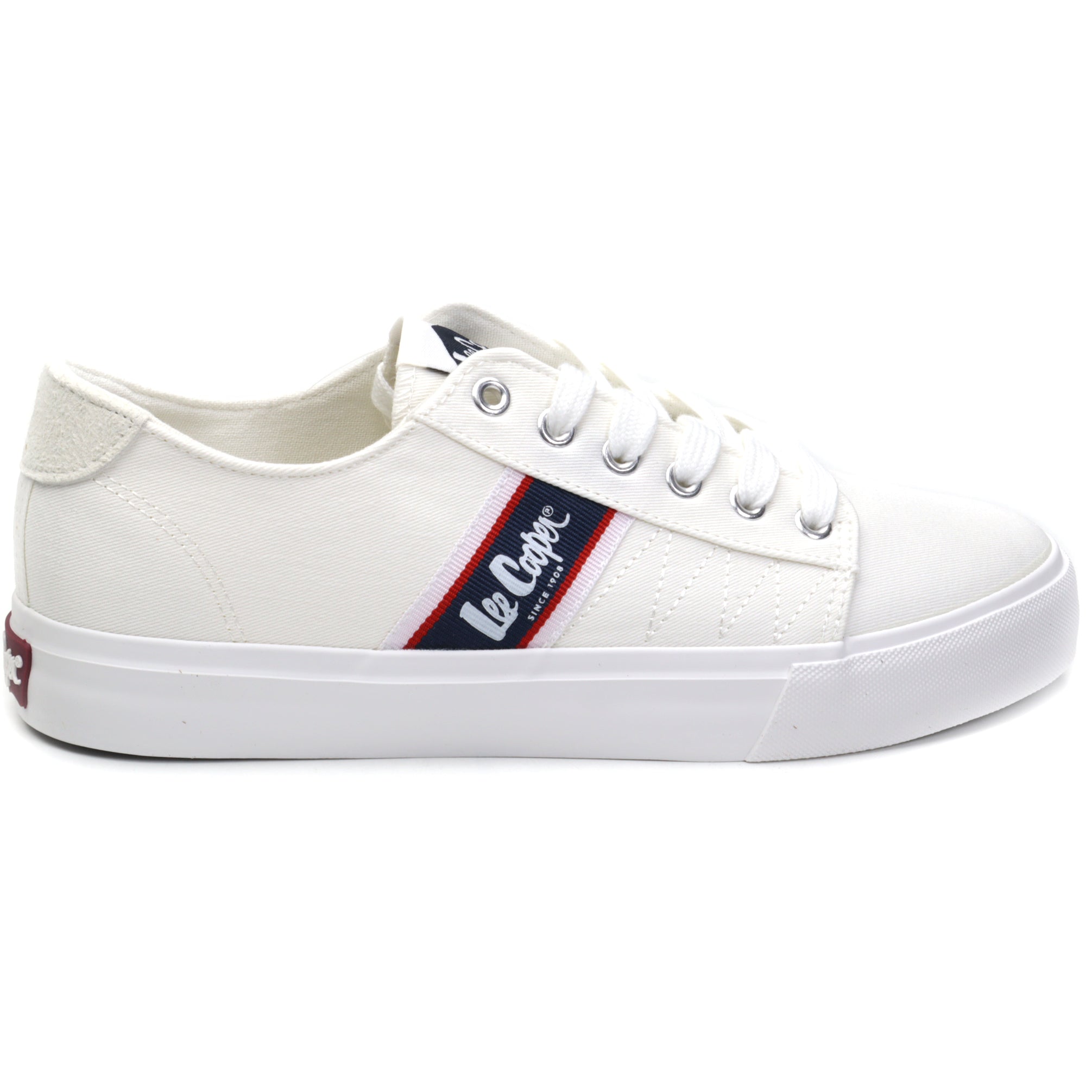 Lee Cooper Tenisi barbati LCW 24 02 2143M WHITE IB2531-WHT