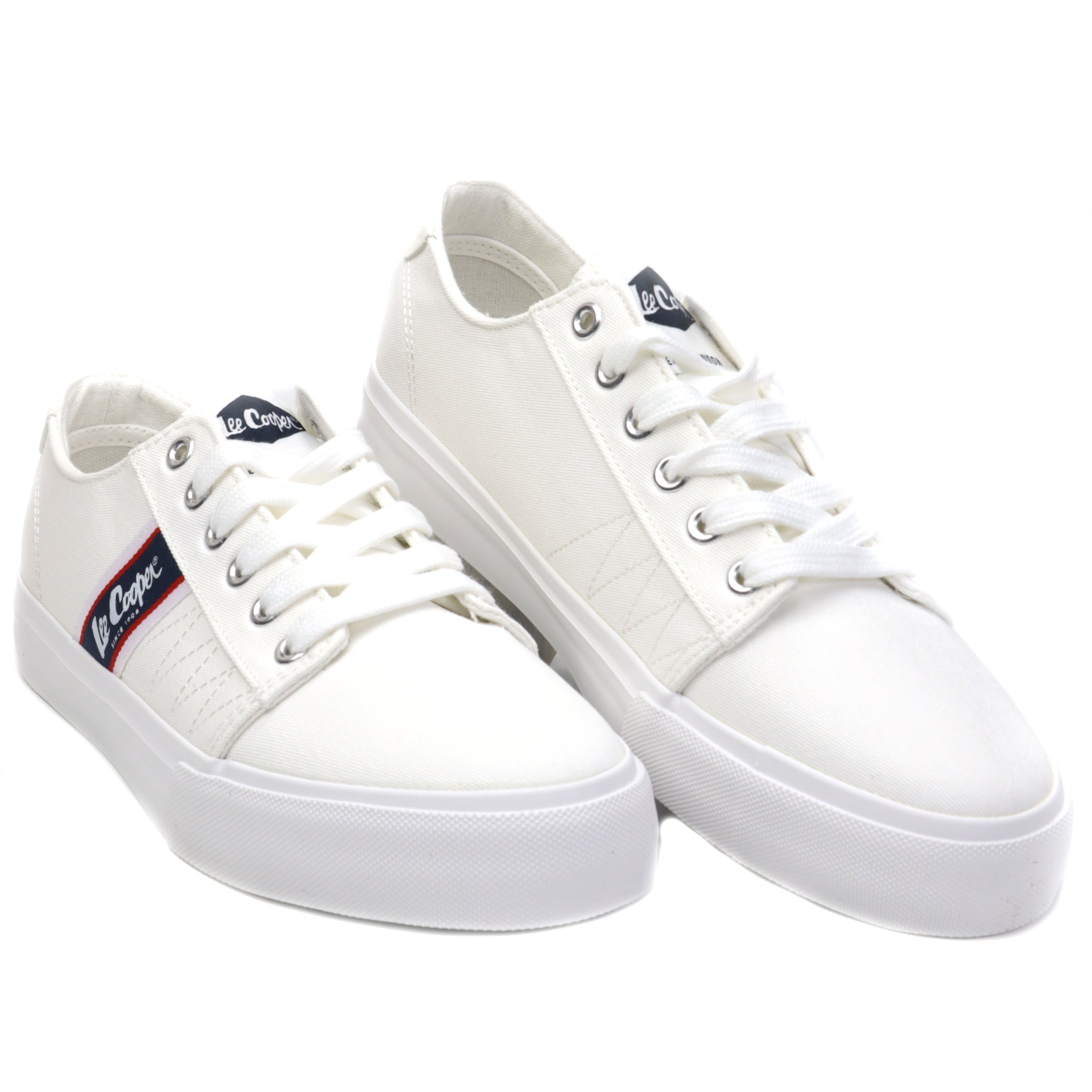 Lee Cooper Tenisi barbati LCW 24 02 2143M WHITE IB2531-WHT