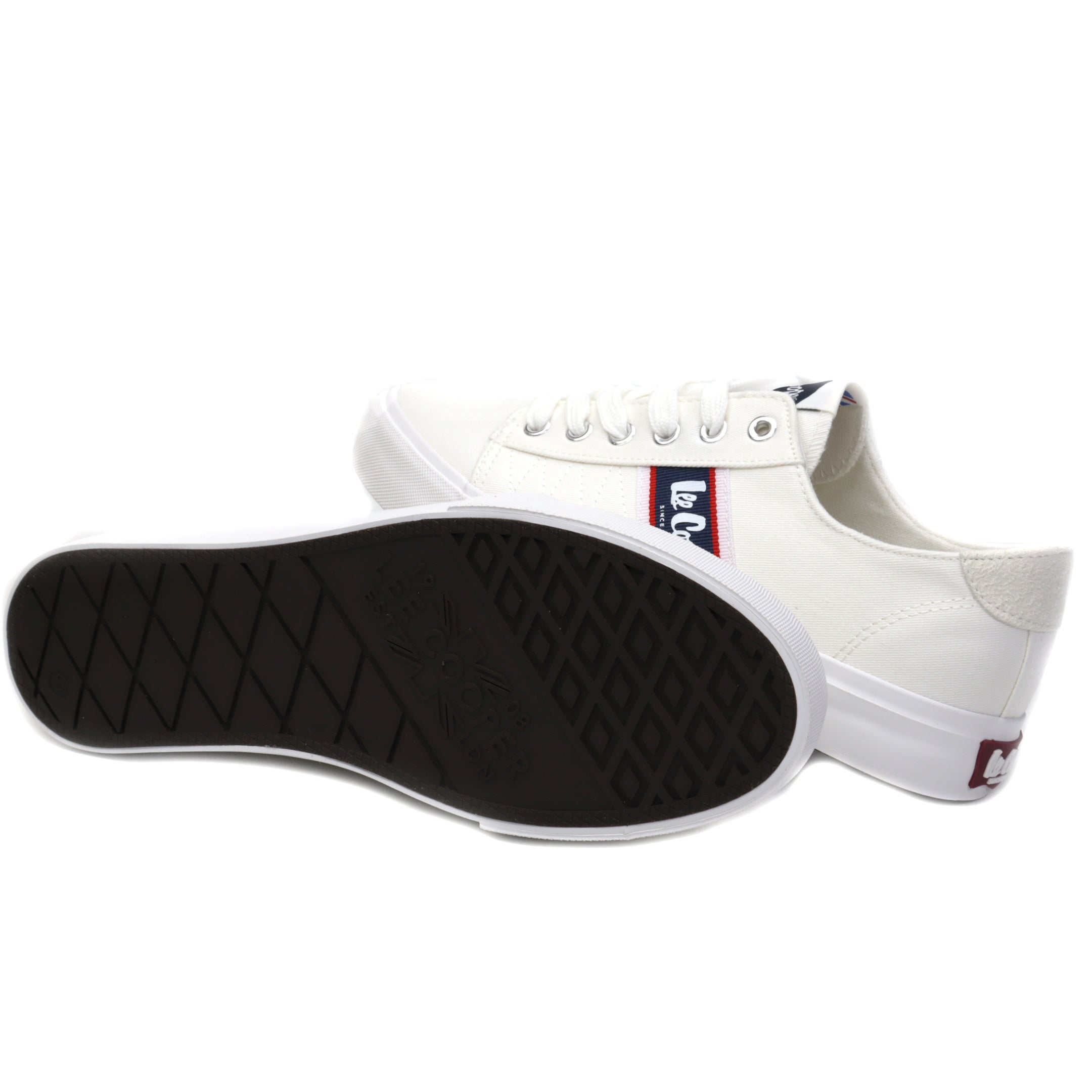 Lee Cooper Tenisi barbati LCW 24 02 2143M WHITE IB2531-WHT