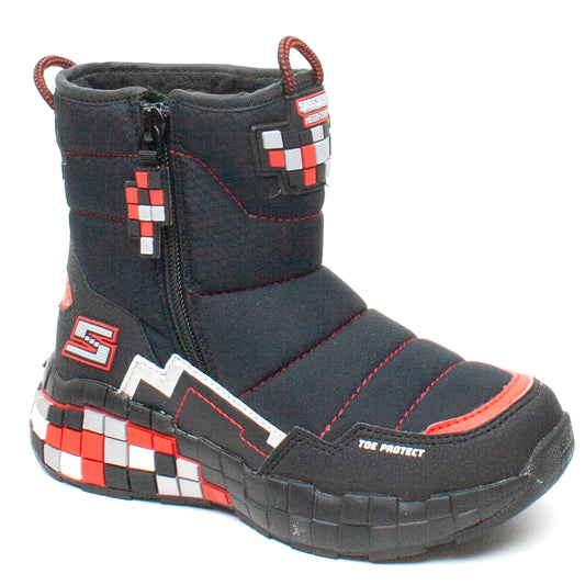 Skechers Ghete copii baieti 402198L negru ICB0037-NG