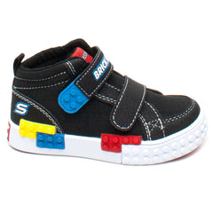 Skechers Ghete baieti Lil Constructor 402224N negru ICB0043-NG