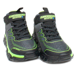 Skechers Ghete copii baieti TECH GRIP HIGH SURGE 403806L gri ICB0044-GRI