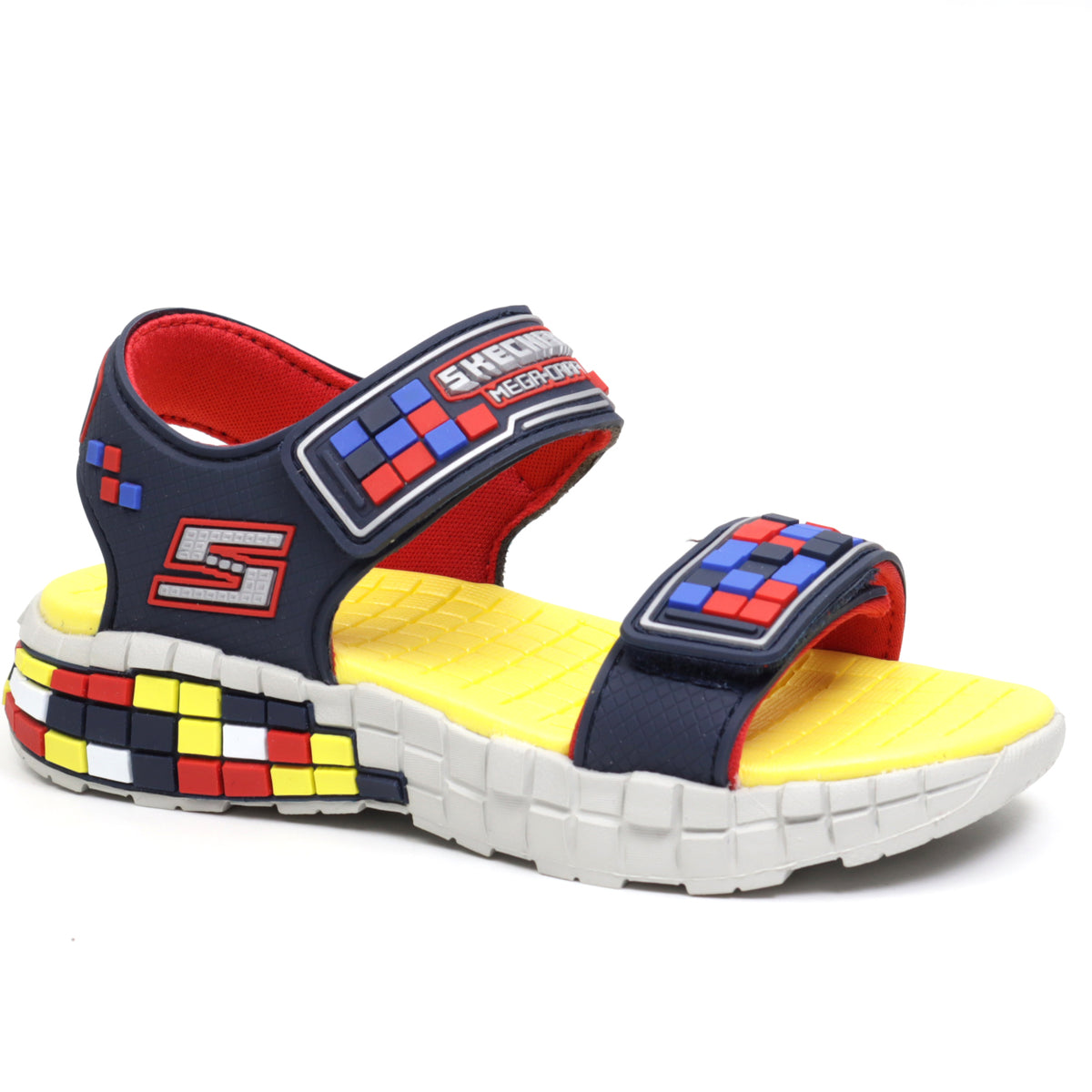 Skechers Sandale copii baieti MEGA CRAFT SANDAL 400070L NAVY/RED ICB0055-NVRD