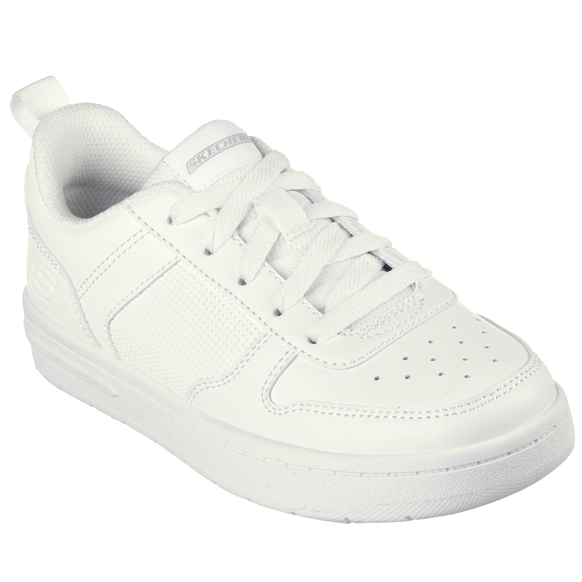 Skechers Pantofi sport copii baieti SMOOTH STREET GENZO 405634L WHITE ICB0068-WHT