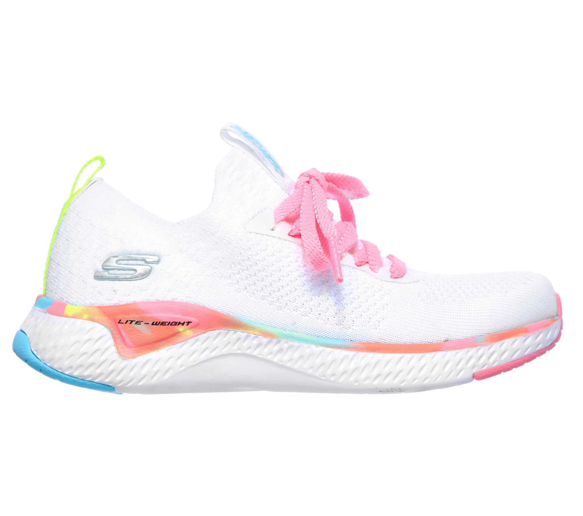 Skechers Pantofi copii fete 302040L alb ICF0035-ALB