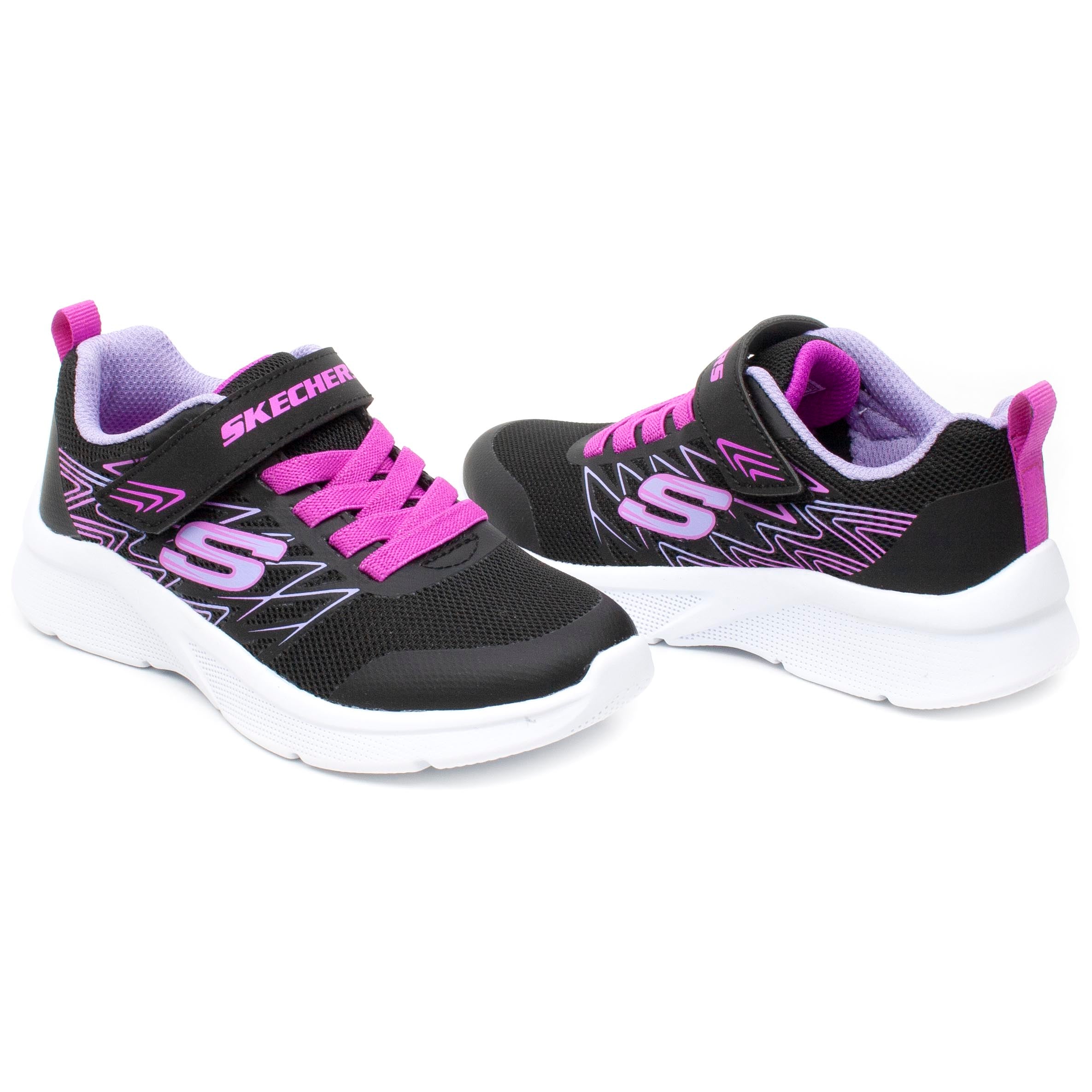 Skechers Pantofi copii fete sport 302468L negru ICF0039-NG