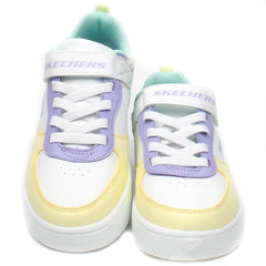 Skechers Pantofi copii sport fete 310156L alb+multicolor ICF0046-ALB+MULT.
