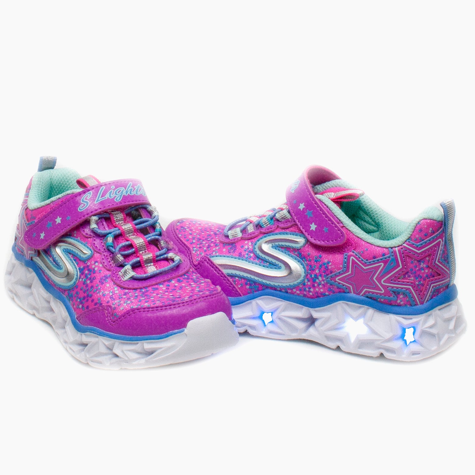 Skechers Pantofi copii fete sport lights 10920L roz ICF0048-ROZ