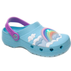 Skechers Papuci copii fete 308027N bleu ICF0050-BLU