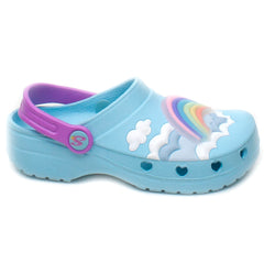Skechers Papuci copii fete 308027N bleu ICF0050-BLU
