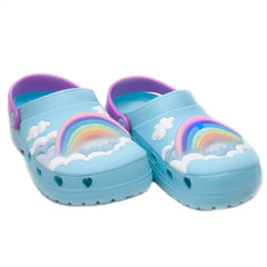 Skechers Papuci copii fete 308027N bleu ICF0050-BLU