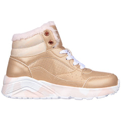 Skechers Ghete copii fete lights 310485L GOLD/PINK ICF0083-GDPK